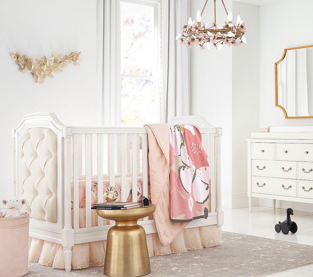 Pottery barn gold deals chandelier